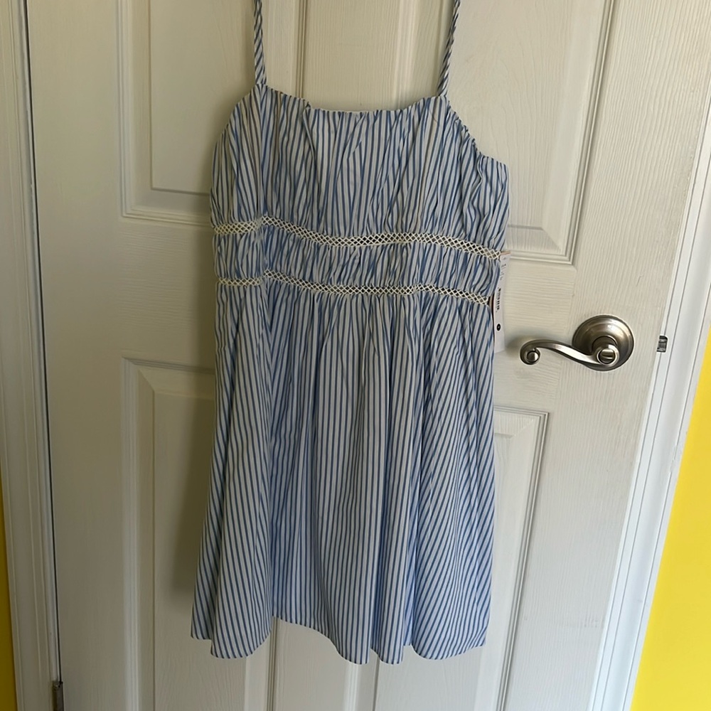 Aqua sundress